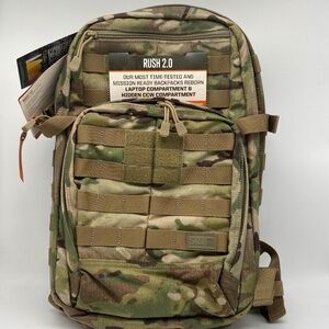 5.11 Tactical RUSH 12 2.0 MultiCam Backpack 24L